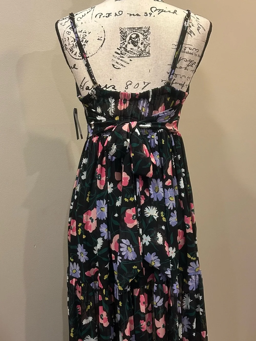 Kate Spade New YorkFloral Toile Tier Cover Up Dress_7
